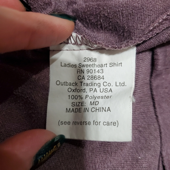 SUEDE Floral Embossed Top - Picture 11 of 11